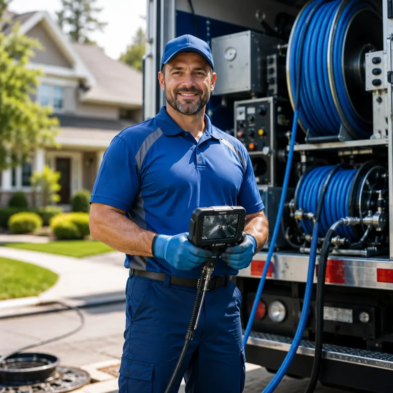 Local outdoor drain cleaning specialists in Orosi, CA